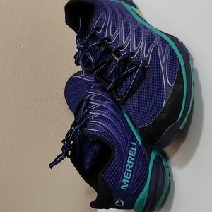 Merrell Bare Access Arc 4 Trail Glove Shoe Women's 10 Vibram Sole Liberty  0